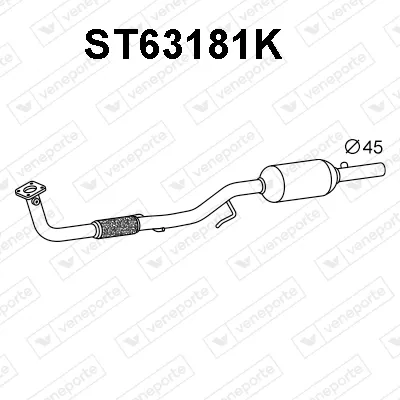 Catalizador Seat IBIZA III · Seat CORDOBA · Skoda FABIA I