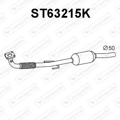 Catalizador Seat AROSA · Vw POLO III · Vw LUPO I