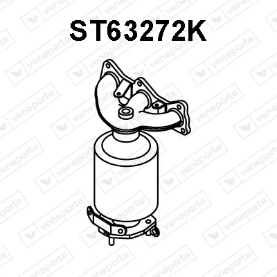 Catalizador codo admisión Seat IBIZA III · Seat CORDOBA · Skoda FABIA I