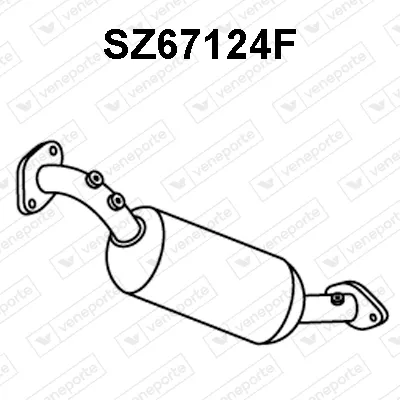 Filtro de partículas Suzuki GRAND VITARA II
