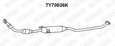 Catalizador VENEPORTE TY70036K