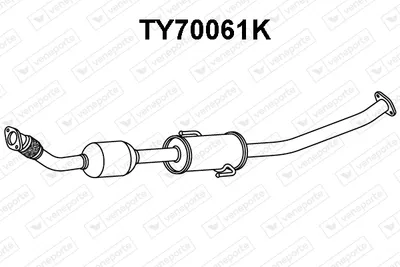 Catalizador Toyota COROLLA Verso