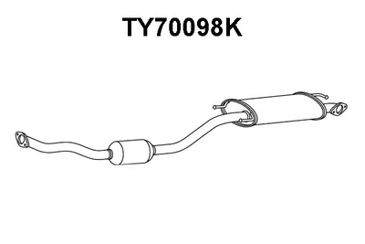 Catalizador VENEPORTE TY70098K