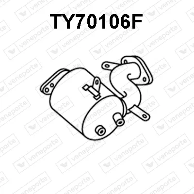 Filtro de partículas Toyota URBAN CRUISER