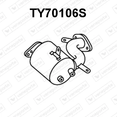 Filtro de partículas Toyota URBAN CRUISER