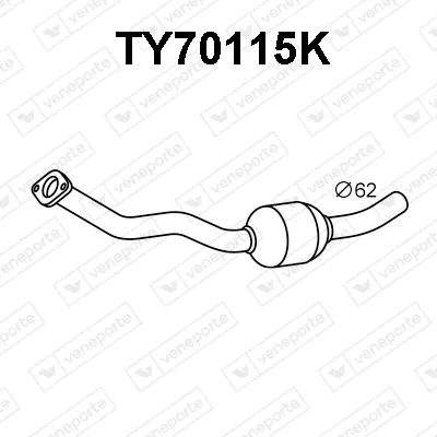 Catalizador Toyota RAV 4 III