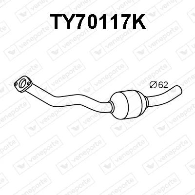Catalizador Toyota RAV 4 III