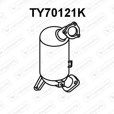 Catalizador Toyota RAV 4 III