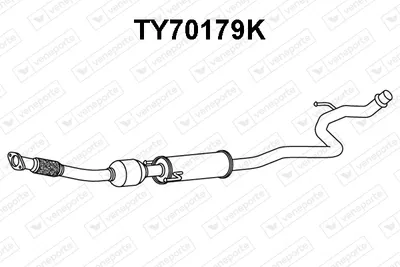 Catalizador Toyota YARIS