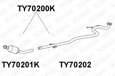 Catalizador VENEPORTE TY70200K