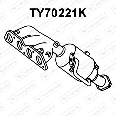 Catalizador Toyota C-HR · Toyota C-HR VAN