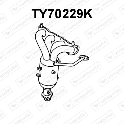 Catalizador Toyota IQ