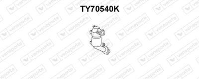 Catalizador VENEPORTE TY70540K