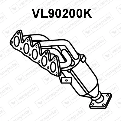 Catalizador Volvo S80 I · Volvo V70 II · Volvo S60 I
