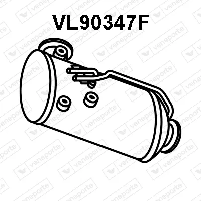 Filtro de partículas Volvo S40 II · Volvo V50 · Volvo S80 II