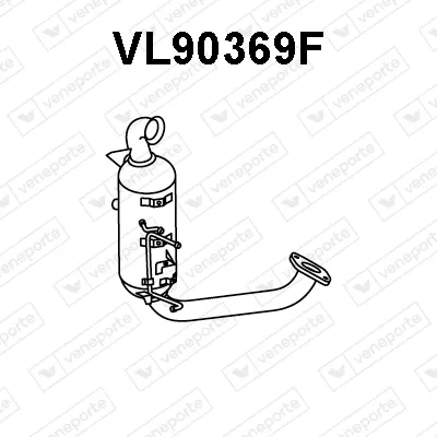 Filtro de partículas Volvo S40 II · Volvo V50 · Volvo S80 II