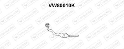 Catalizador Vw GOLF II · Vw JETTA II