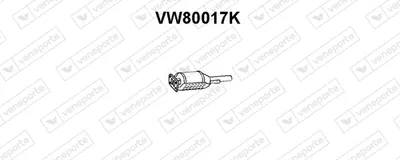 Catalizador VENEPORTE VW80017K