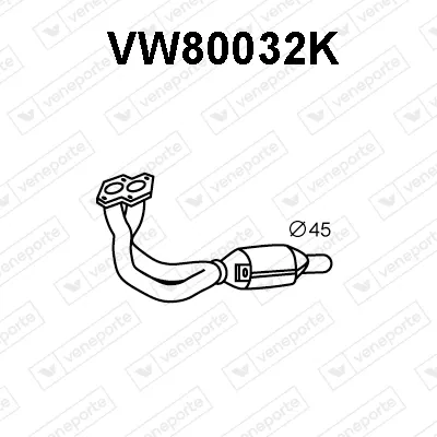 Catalizador Vw POLO II · Vw POLO Coupe · Vw POLO CLASSIC