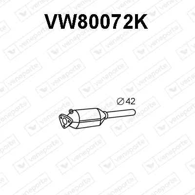 Catalizador Seat CORDOBA · Seat IBIZA II · Vw GOLF II