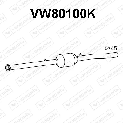 Catalizador Vw GOLF V · Vw GOLF PLUS V