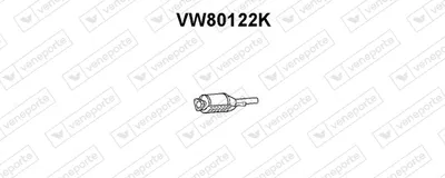 Catalizador Seat TOLEDO I · Vw PASSAT B3/B4 · Vw PASSAT B3/B4 Variant