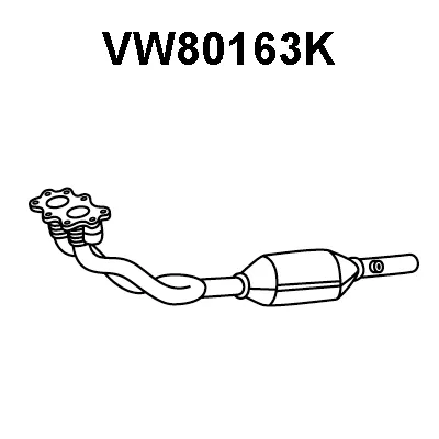 Catalizador VENEPORTE VW80163K