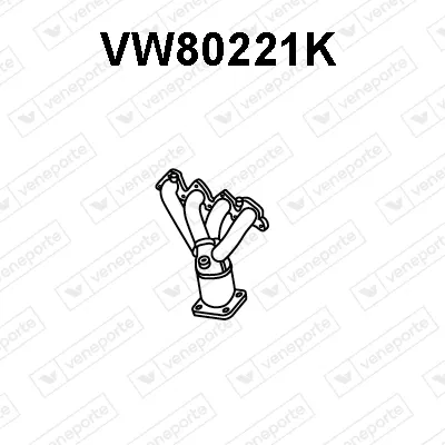 Catalizador codo admisión Vw LUPO I