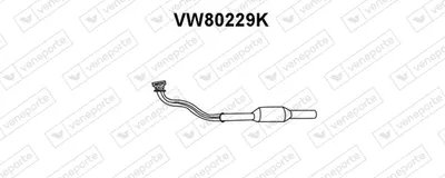 Catalizador Vw BORA I · Vw BORA Variant