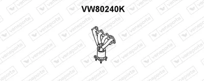 Catalizador codo admisión Vw FOX Hatchback