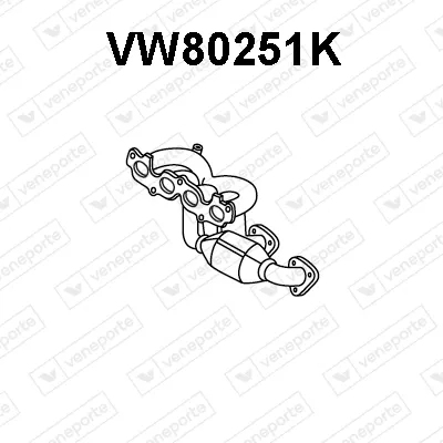 Catalizador codo admisión Vw TOURAN · Vw GOLF V