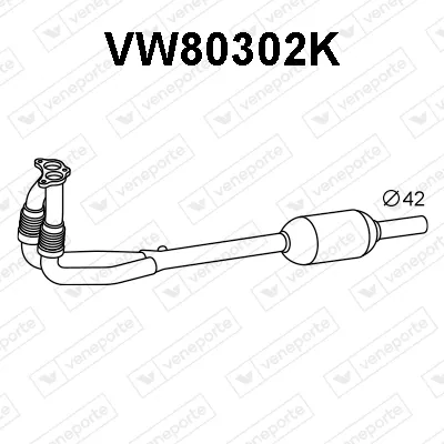 Catalizador Vw POLO III