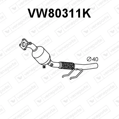 Catalizador Seat Mii · Skoda CITIGO · Vw UP!