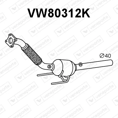Catalizador Seat Mii · Skoda CITIGO · Vw UP!