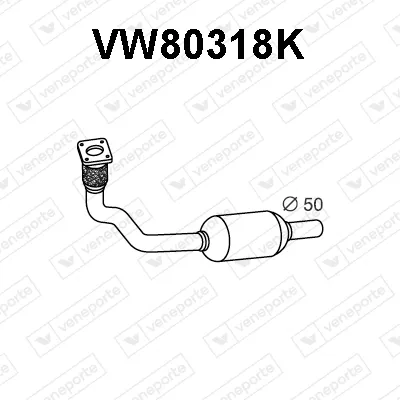 Catalizador Vw PASSAT B3/B4 · Vw PASSAT B3/B4 Variant · Vw GOLF III Cabriolet