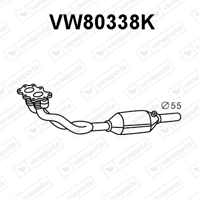 Catalizador Skoda OCTAVIA I · Skoda OCTAVIA I Combi · Vw GOLF IV