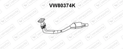 Catalizador Vw POLO III