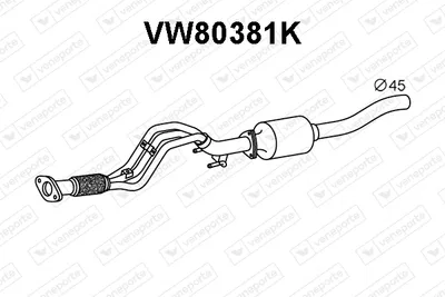 Catalizador Vw POLO IV