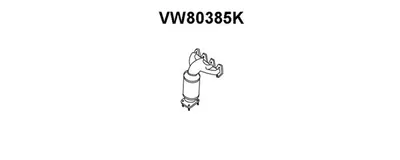 Catalizador codo admisión VENEPORTE VW80385K