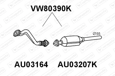 Catalizador Audi A4 B5 · Audi A6 C5 · Audi A6 C5 Avant