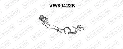 Catalizador Vw PASSAT B3/B4 · Vw PASSAT B3/B4 Variant · Vw GOLF III