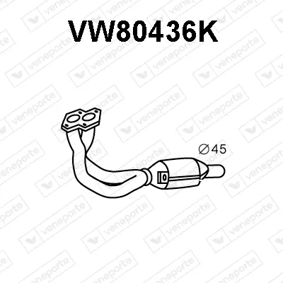 Catalizador Vw POLO Coupe