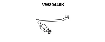 Catalizador VENEPORTE VW80446K