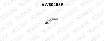 Catalizador Vw TRANSPORTER T4 Bus · Vw TRANSPORTER T4 Van · Vw TRANSPORTER T4 Platform/Chassis (70E, 70L, 70M, 7DE, 7DL, 7D