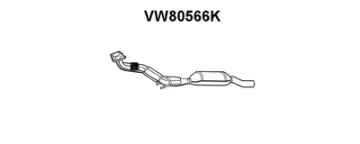 Catalizador VENEPORTE VW80566K