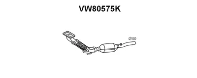 Catalizador VENEPORTE VW80575K