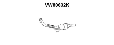 Catalizador VENEPORTE VW80632K