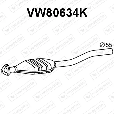 Catalizador Audi A3 · Seat LEON · Skoda OCTAVIA I Combi