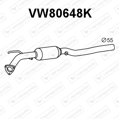 Catalizador Vw TRANSPORTER T4 Bus · Vw TRANSPORTER T4 Van · Vw TRANSPORTER T4 Platform/Chassis (70E, 70L, 70M, 7DE, 7DL, 7D
