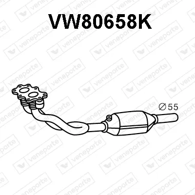 Catalizador Seat TOLEDO II · Vw GOLF IV · Vw BORA I